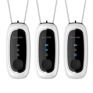 usb personal filter mini anion generator negative disinfection hepa oem portable ionizer ion purifier necklace air purifiers